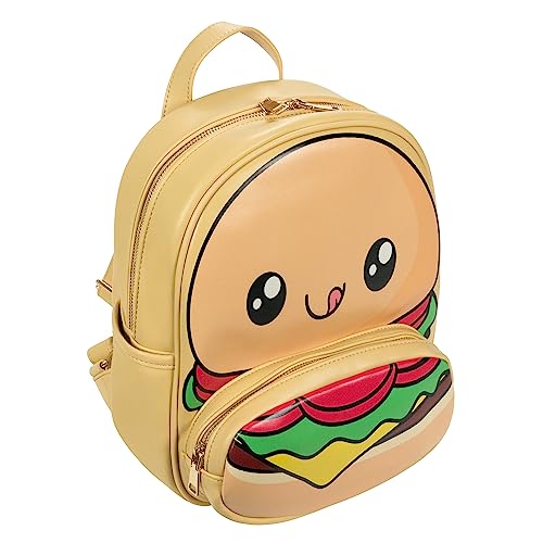 Remember Like Yesterday - Mochila Kawaii, Comida, Medium, Kawaii Burger