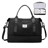 Sac de Voyage pour Femme,Cabine Avion Easyjet Bagage à Main Léger,Sac fourre-Tout de Spo...