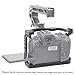 Easy Hood Camera Cage for Canon EOS R, Camera Video Film Movie Making Rig Stabilizer with Cold Shoe Mount and 3/8 1/4 Inch Thread Hole for Magic Arm Microphone Video Light Monitor