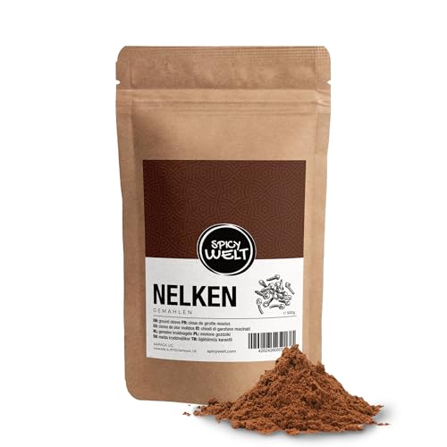 Spicy Welt Clavo Molido de Olor (500g) - Clavo de Olor en Polvo – para Repostería, Guisos y Bebidas | Aromático, Intenso y Dulce | 100% Natural & Sin Aditivos