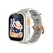 TCL Movetime MT48 Smartwatch für Kinder, Blau, 4G, GPS, Dual-Frequenz L1+L5, Videoanrufe, SOS-Taste, IP68, Zeichnung IA, Akku 900 mAh, 2,5 Tage, Kindersicherung, Creme