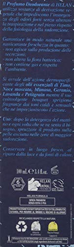 Helan, Vetiver & Rum, Men's Deodorant Perfume, Natural Spray, without Aluminium Salts - Men's Deodorant Spray Enriched with Essential Oils, Fresh and Gentle, 100 ml - Made in Italy - Image 7