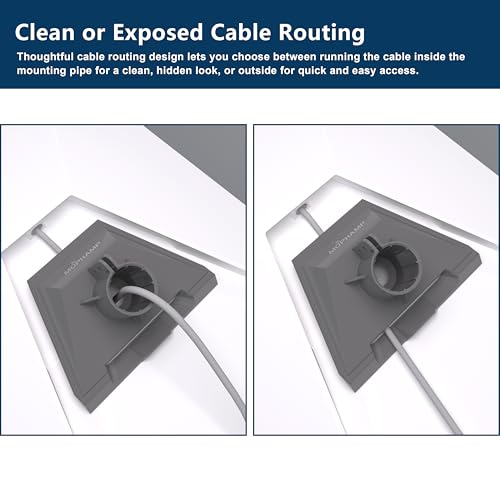 Starlink Standard Gen 3 Halterung Wand Einstellbar mit Rohradapter V3 V4 Antennenhalterung Pivot Wall Mount Kit