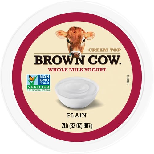 Brown Cow Cream Top Plain Whole Milk Yogurt 32 oz Carton - Creamy Delicious Yogurt — view 12