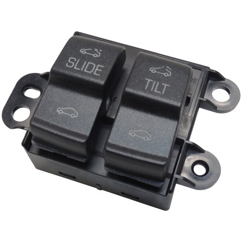 General Motors 22972741 Black Push Button Cadillac ATS Overhead Console Sunroof Switch