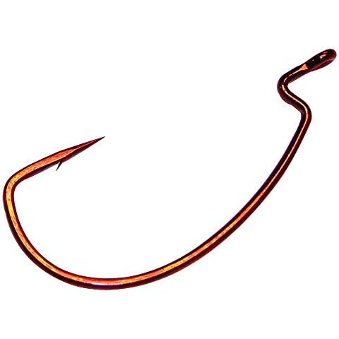 Gamakatsu 25 Pack Red EWG Worm Hooks Cover