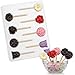Assorted Flowers Lollipop Chocolate Candy Mold 229