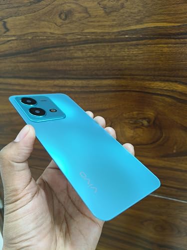 Image of Back OG Replacement for Vivo V25(Glass) Surfing Blue-Surfing Blue
