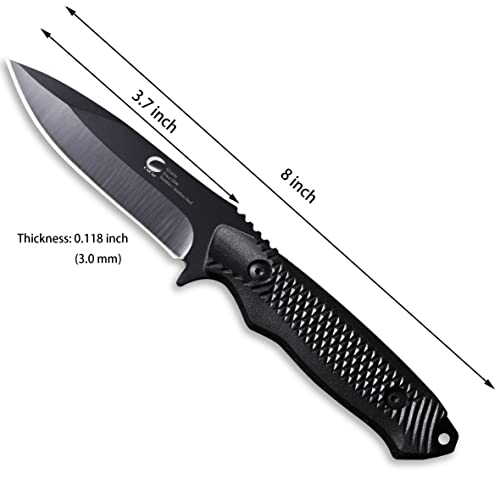 Cucut VT285 Survival Knife, Fixed Blade Knife With Sheath thumb #1