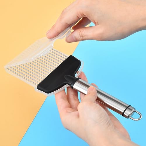 Zwiebelgabel Edelstahl, Stainless Steel Onion Cutter Holder, Zwiebelnadeln,Gemüsezerkleinerer Küchenwerkzeuge Tomate Zwiebel Gemüse Slicer zum Schneiden von Fleisch, Gemüse, Obst (Silver, One size)