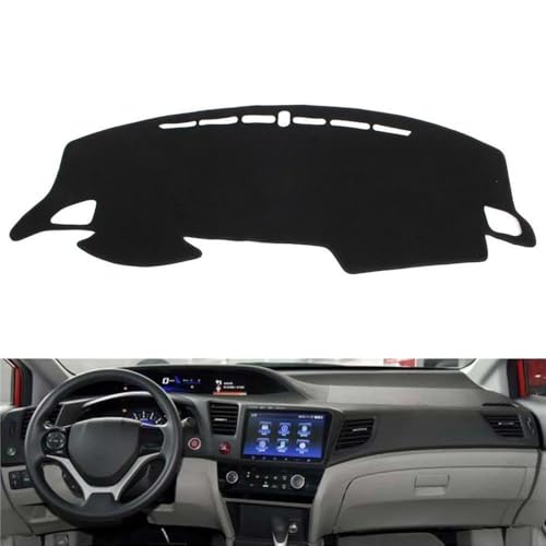Accesorios de la alfombrilla del tablero Honda Civic 10th LHD protector 2