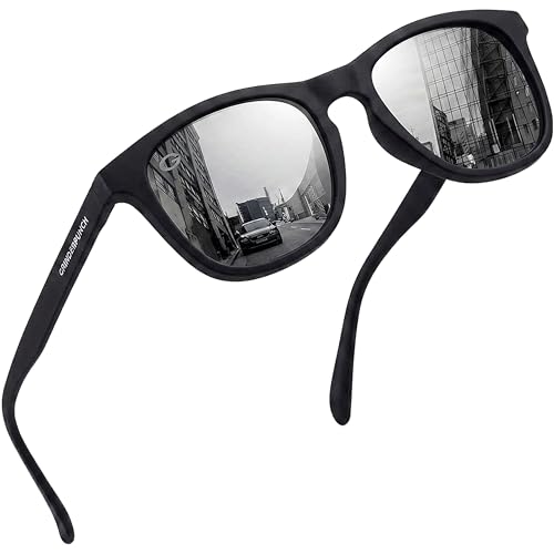 Image of grinderPUNCH Womens Polarized Sunglasses UV400 Protection Classic Retro Driving Sun Glasses Trendy Fashion Shades