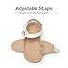 DREAM PAIRS Girls Sandals Fashion Sandal with Adjustable Straps Open-Toe Comfortable Summer Shoes for Toddler Little Kid,Size 7 Toddler,White,SKFS26001K