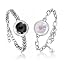 Soulmate Series,Silver|colored Pair