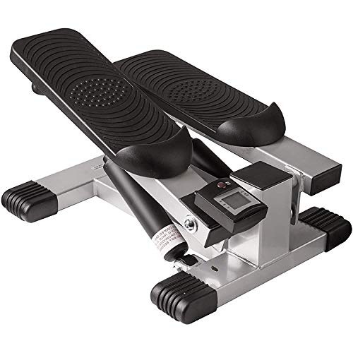 Duro-Med DMI Under Desk Stair Stepper Exercise Equipment with Digital Monitor and Step Tracker, No Assembly Required, Batteries Included, 660-2005-0000