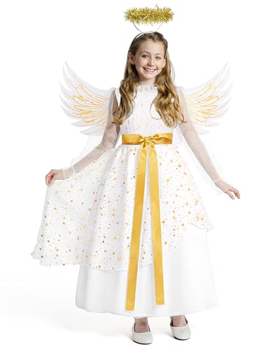 Disfraz de Ángel para Niñas Pequeñas Talla S
