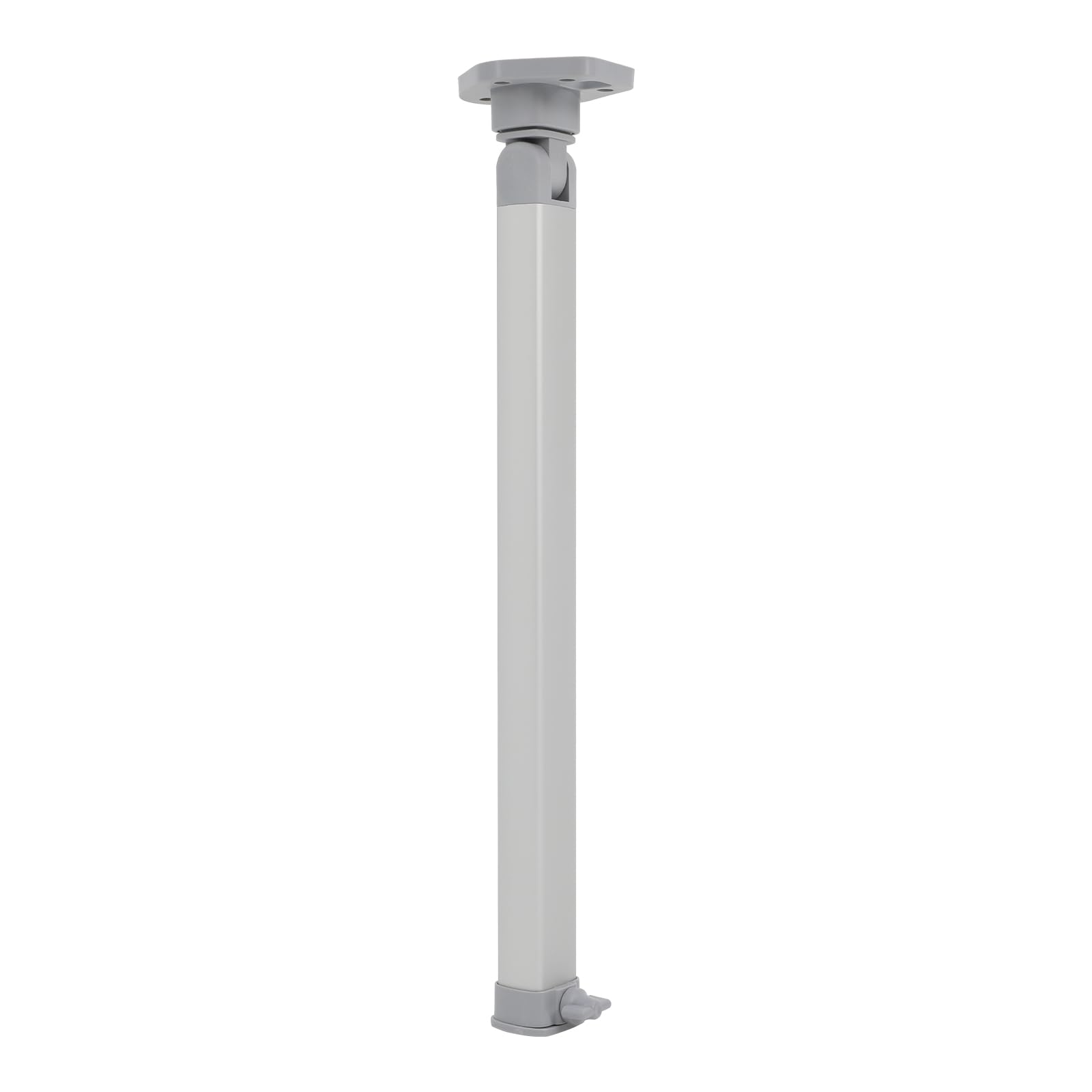Gamba del tavolo regolabile in altezza e supporto da tavolo pieghevole, altezza 51 – 76 cm, altezza 25 kg, pieghevole, grigio leggero, per barche da campeggio, camper