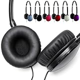 Voarmaks Flats Ear Pads Compatible with JVC Flats,HA-S150,HA-S160 On-Ear Headphones,Foam Earpads-Protein Leather with Soft Cushion