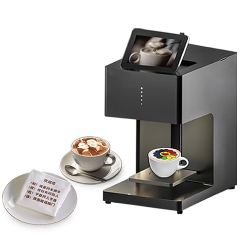 Macchina Per Caffè Latte 3D Per Uso Alimentare, Macchina Per Stampante Per Caffè Latte Art, Connessione WIFI Intelligenza Con Un Clic, Funzionamento Touch Screen, Creatore Di Decorazioni Fai-da-te, Pe