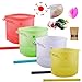 Natural's House 3.O Reusable Silicone Food Storage Bags 6 Peck-Food Expire Date Tracker(4Pcs/4cups+Organic Bags or Anti-Bacteria Brush)Dua Zip Close-Tear & Leak Free-For Preserving & Cooking-BPA Free