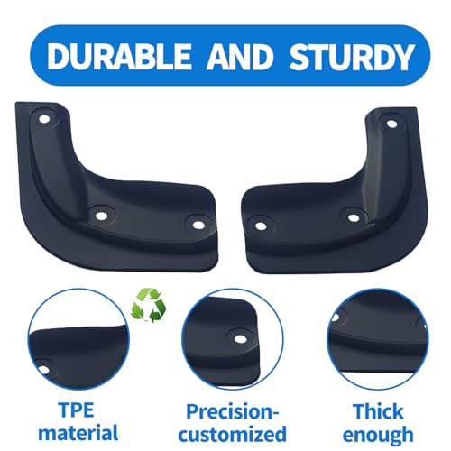 Image of Mud Flaps Splash Guards for Tesla Model 3 Highland 2025 2024, No Drilling Mudguards Fender Mudflaps Kit for Tesla New Model 3 2024 Exterior Accessories, All Weather Protection, Set of 4