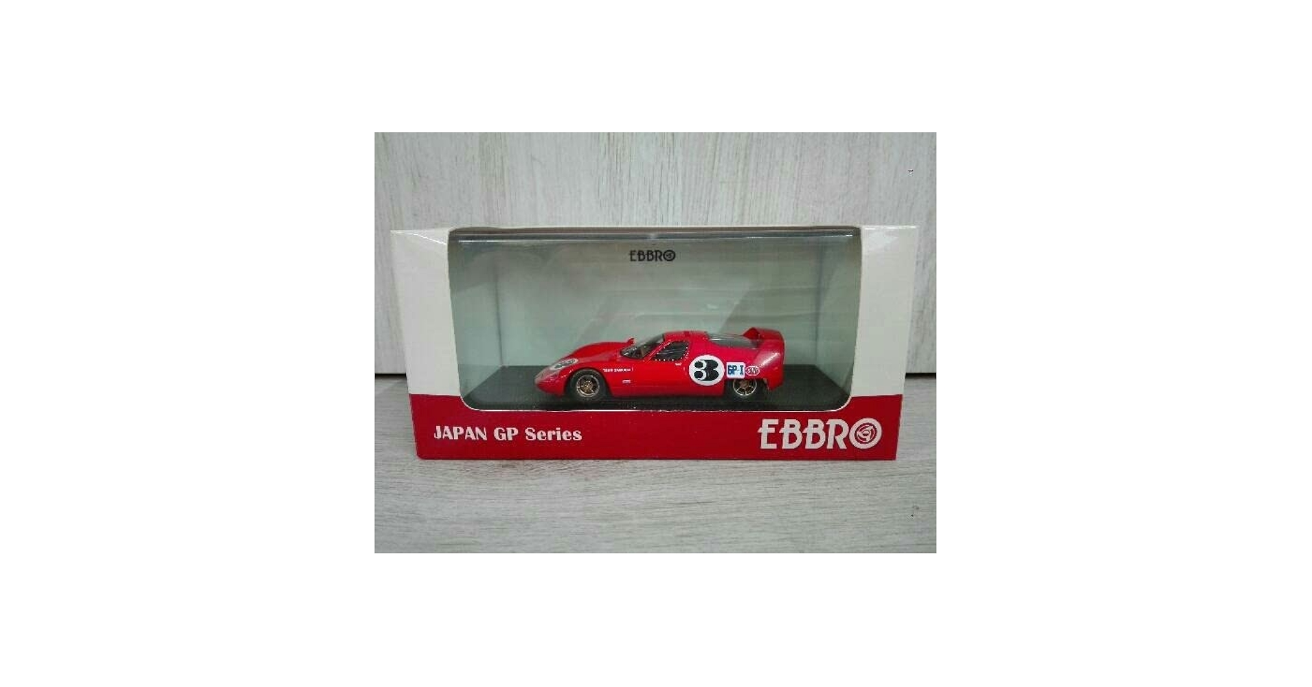 Amazon | エブロ 日野 サムライ 1967 日本グランプリ #3 レッド