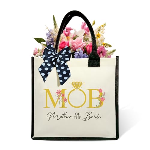 Bride Shower Shoulder Beach Bag - Wedding Canvas Tote Bag Gifts