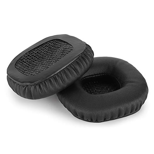1 Par Hörlursfodral för Marshall Memory Foam Hörlurar Öronkuddar Mjuk Utbytesöronkudde Memory Soft Sponge Öronskyddsfodral för Marshall Major II(svart)