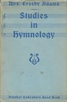 Studies in Hymnology B001KV7RDG Book Cover