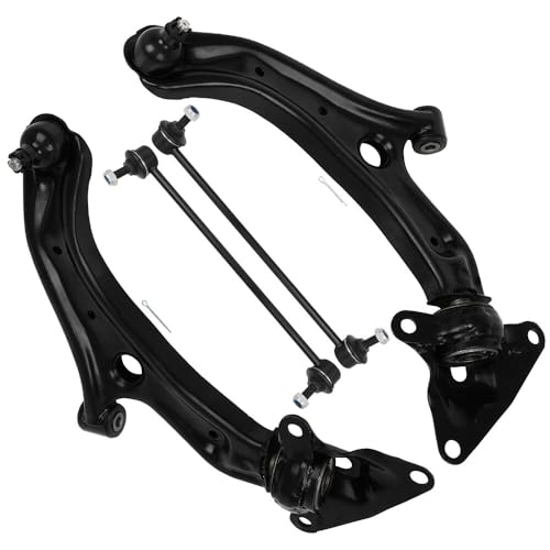 SCITOO 4pcs Front Suspension Kit Lower Control Arm w/Ball Joint Sway Bar End Link Fit 2009-2013 For Honda Fit 2010-2011 For Honda Insight by SCITOO - Used condition - US$76.07
