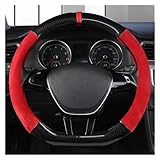 scirocco tsi 2.0 specs Couverture de volant de voiture en forme de D, accessoires automobiles pour VW pour Scirocco pour Jetta 6 2017-2021 pour Santana 2016-2021.