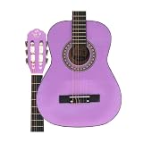Violão Acústico Infantil Tamanho 1/2 - Lilás/Purple Náilon MYTH/ZELLMER - MT30N