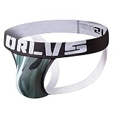 qudang Herren Strings Tanga Camouflage Jockstrap Sport Tangas Männer Erotische Wäsche Gay Tanga Bikini Höschen Bequeme Reizwäsche Mode Unterwäsche Unterhosen (Grau, M