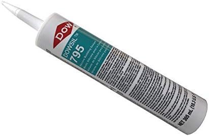 Black Dow Corning 795 Silicone Building Sealant - 12 Tubes (Case)