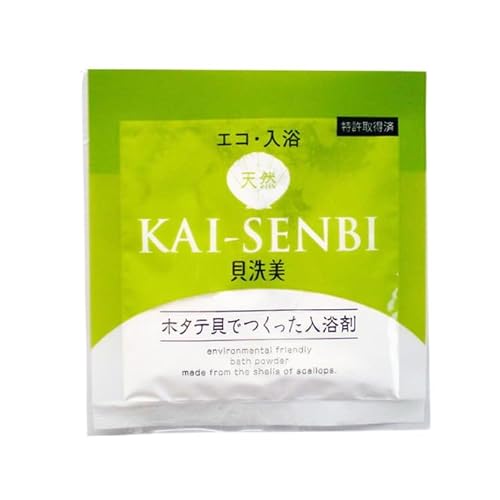 ホタテの貝殻からできた入浴剤 貝洗美4g×18袋