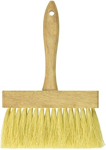 DQB E-Z Fit Masonry/Water Paint Brush, Tampico Fiber, White Trim