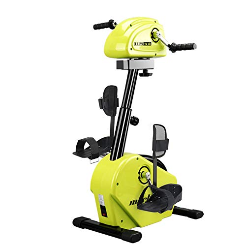 Image of Electric Fitness Motorized Exercise Bike - Upper and Lower Limb Pedal Exerciser, with LCD Display, Home Hemiplegia Rehabilitation Training Bike Machine