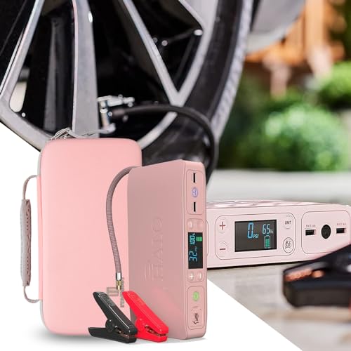 Tourmate Hard Case for Halo Bolt Air+ 55500mAh/58830 mWh/44400 mWh Portable Emergency Power, Travel Case for HALO Bolt Compact Portable - Vehicle Jump Starter with Air Compressor (Box Only)