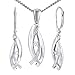 Produktbild SILVEGO Damen Schmuck-Set aus 925 Sterling Silber mit Zirkonia