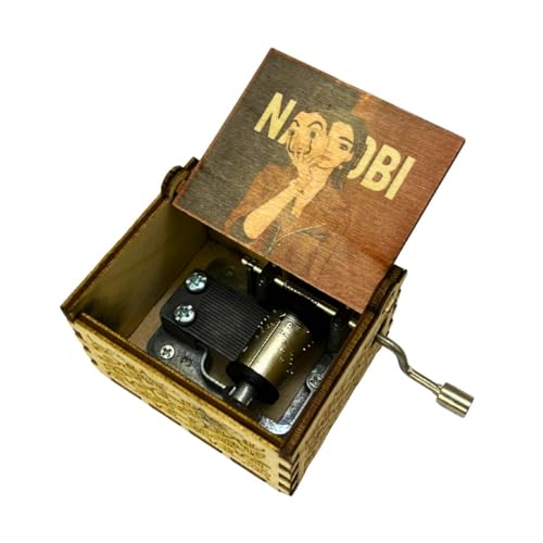 Image of Zesta Nairobi Hand Crank Music Box | Wooden Musical Toy /Vintage Hand Crank Musical Gifts for Men Birthday Special /Birthday Gift for Girls /Wooden Musical Box Gift for Wife, All Ages