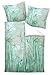 Produktbild Janine Design Mako-Satin Bettwäsche modern Art 42039-06 jadegrün 1 Bettbezug 135 x 200 cm + 1 Kissenbezug 80 x 80 cm