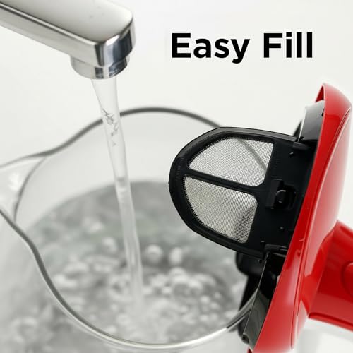 OVENTE Electric Kettle Red thumbnail 6