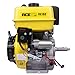 Aceup Energy 18HP 459cc Gas Engine Horizontal Shaft, 4 Stroke OHV Gas Motor with Electric Start EZ, Shaft 1