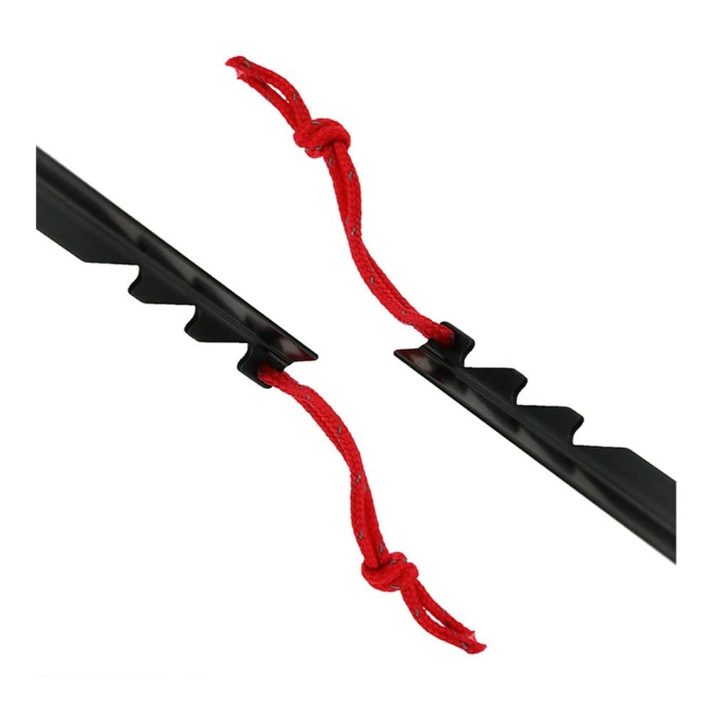 Campingheringe, 10 Stück, ultraleichte, strapazierfähige Aluminiumlegierung, Zeltheringe, Nägel, Titan, Zeltheringe, leichte Outdoor-Heringe, Outdoor-Reisezelt-Zubehör