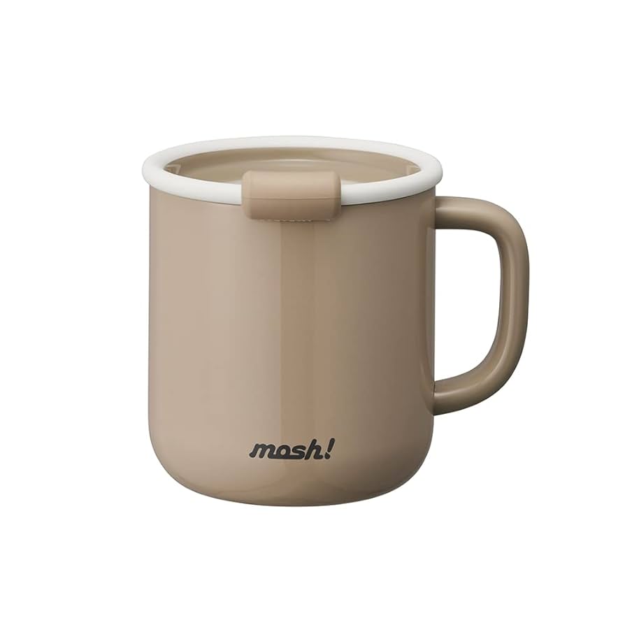 Amazon｜mosh! ラッテ マグカップ 430ml ステンレスマグカップ