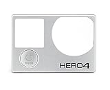 Faceplate Front Cover Face Plate with Mode Button & Cushion - Frame Housing Repair Part Fix for GoPro Hero 4 Black and Silver Edition
