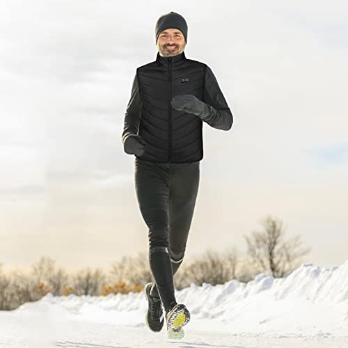 colete aquecido para homens - Colete de aquecimento elétrico de carregamento USB ao ar livre | Jaque