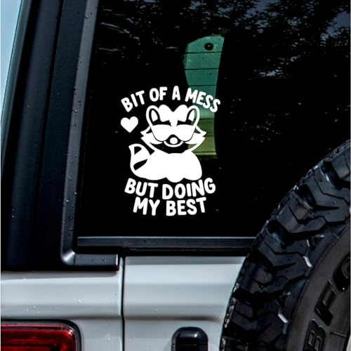 2 Pcs - No Background - Waterproof Car Sticker Decal