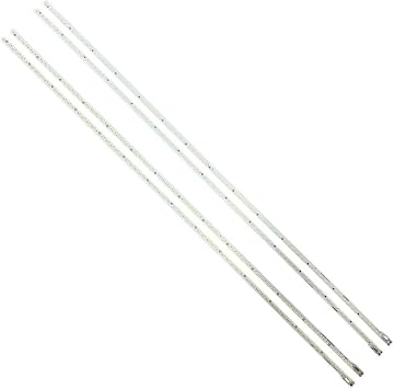2pcs/Set LED Backlight Strip Fit for Panasonic TX-65EX700B TX-65EX750B Sharp LCD-6553A V650DJ4-KS5 6202B000C9200 R 6202B000C8200 Lfor 80LED 3V