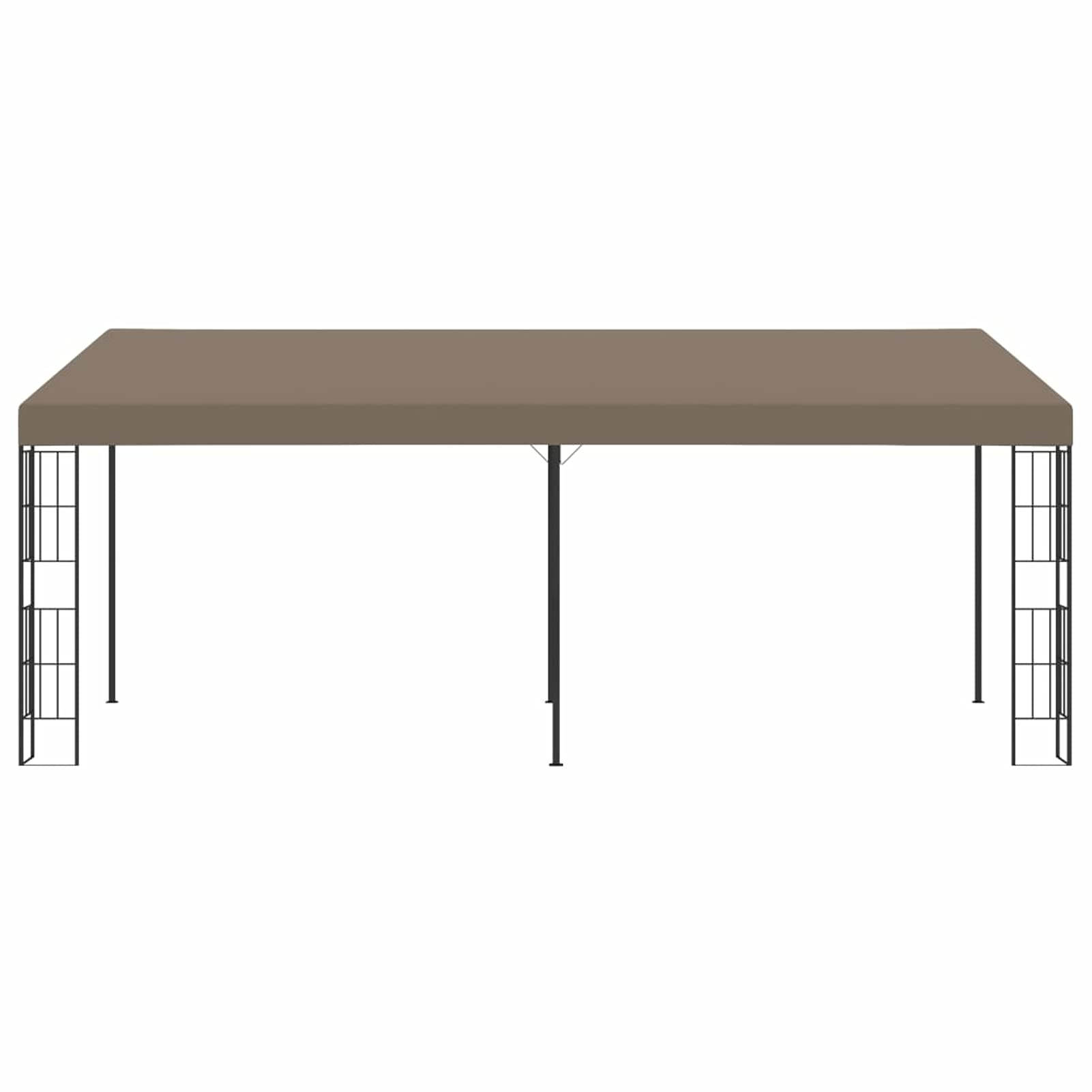 ARKEM Gazebo a Parete 6x3 m Talpa in Tessuto,Gazebo Pergola Con Telo Impermeabile Richiudibile E Struttura Rettangolare In Acciaio Inossidabile Ad Alta Densità, Per Arredo Giardino, Terrazzo e Attivit